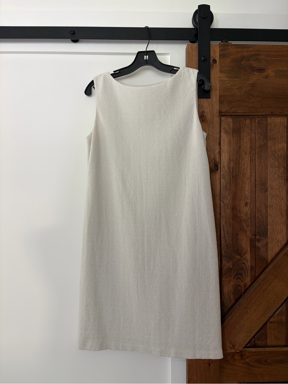 eileen fisher sleeveless shift dress